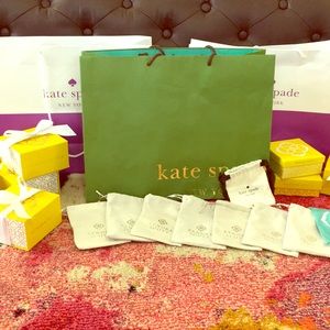 Kate Spade Shopping Bags and Kendra Scott Boxes